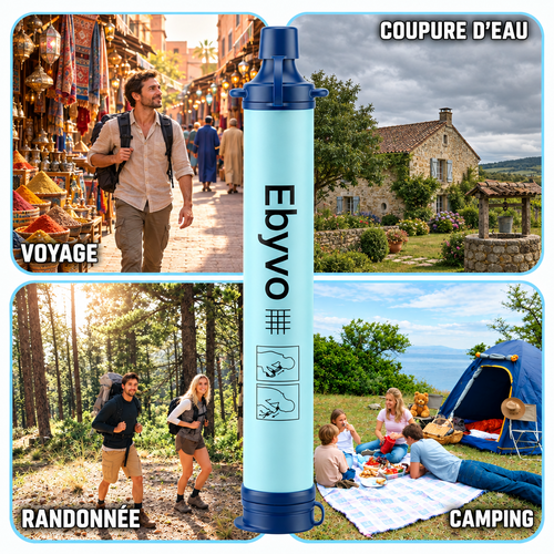 Paille filtrante portable Ebyvo